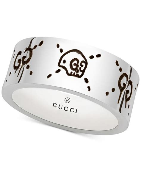 gucci goast ring|gucci ghost ring men's.